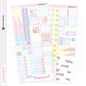 Printable Hobonichi Cousin Monthly Planner Stickers - Luna – Virgo