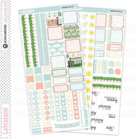 Printable Hobonichi Cousin Monthly Planner Stickers - Luna – Virgo and Paper