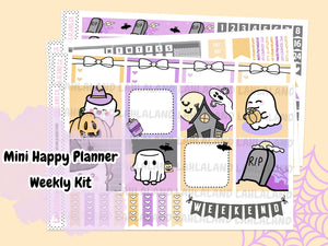 Mini Happy Planner - Tripp Halloween Weekly Kit
