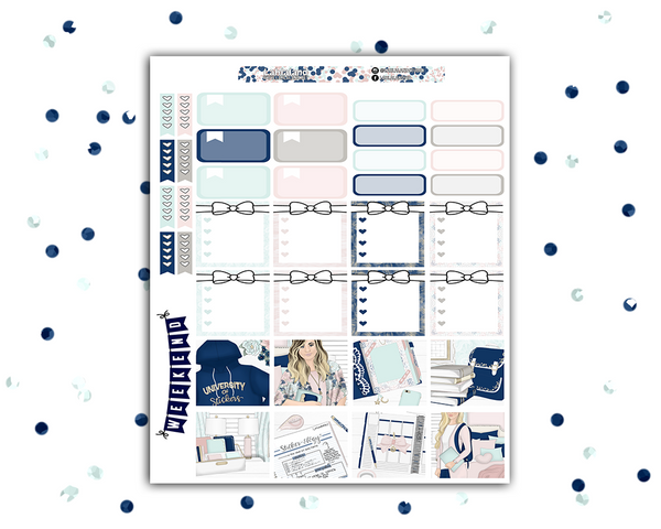 Mini Happy Planner - Sticker University Weekly Kit
