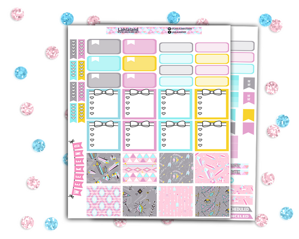 Mini Happy Planner - To Glam Weekly Kit