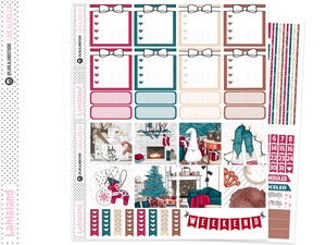 Mini Happy Planner - Snuggle Season Weekly Kit