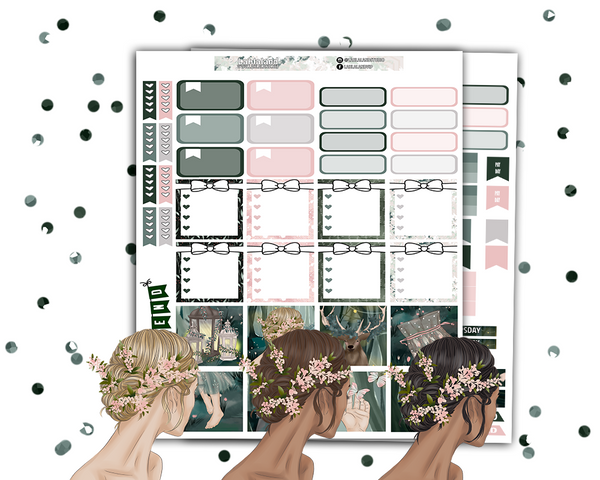 Mini Happy Planner - Forest Nymph Weekly Kit