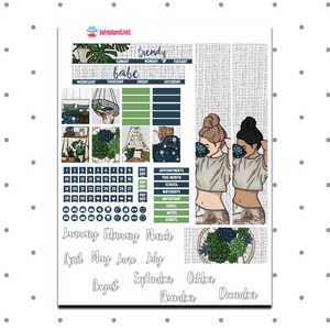 Mini Happy Planner - Trendy Babe Monthly Kit