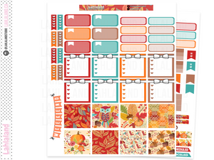 Mini Happy Planner - Fall Harvest Weekly Kit
