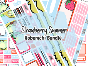 Strawberry Summer Hobonichi Bundle