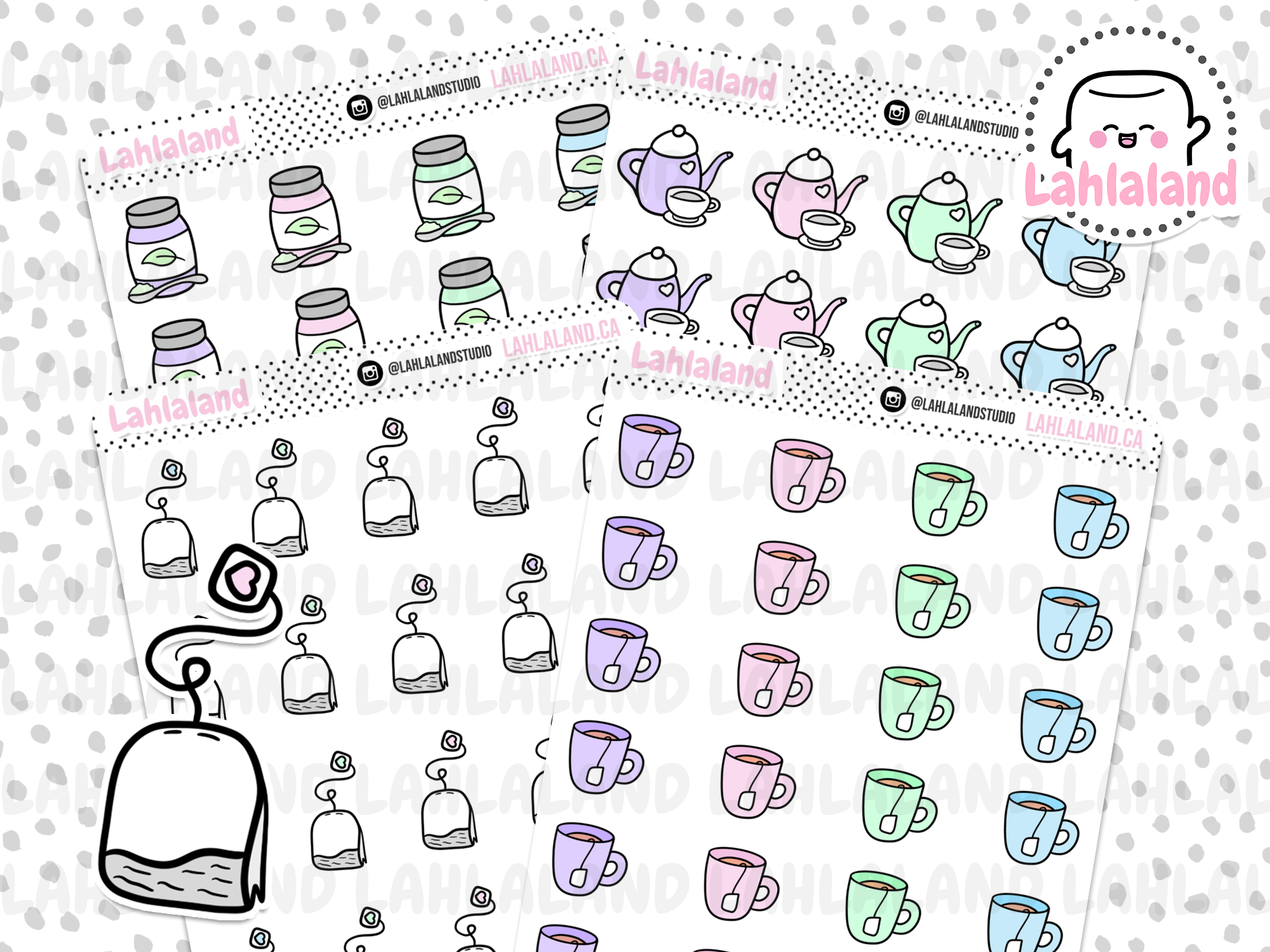 Tea Time - Doodle Icons