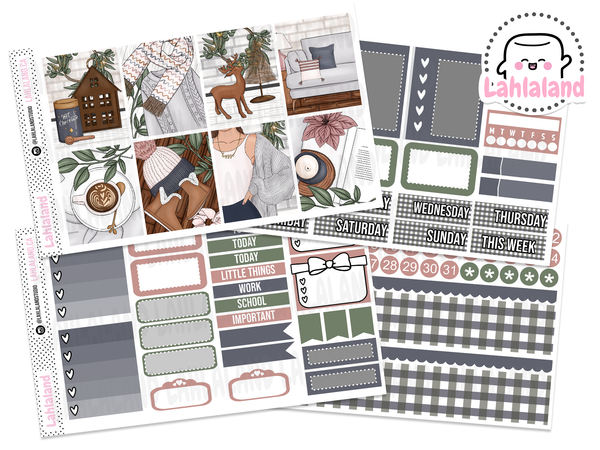 Winter Hygge - Standard Vertical Weekly Kit