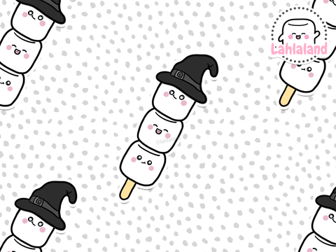 Wizard Mallows Stick Die Cut