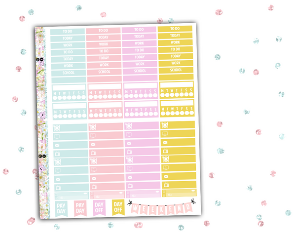 Spring Weekly Kit - Classic Happy Planner