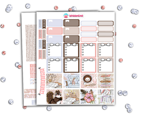 Mini Happy Planner - Coffee Shop Weekly Kit – Lahlaland - Printable Planner  Stickers